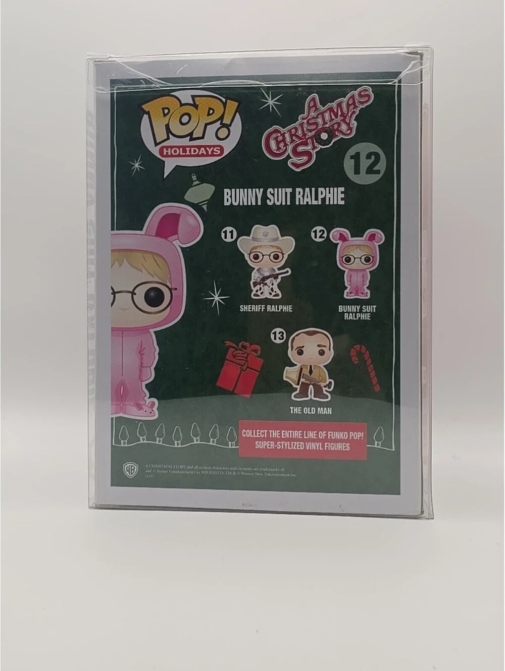 Peter Billingsley Signed Bunny Suit Ralphie Funko Christmas Story Beckett COA